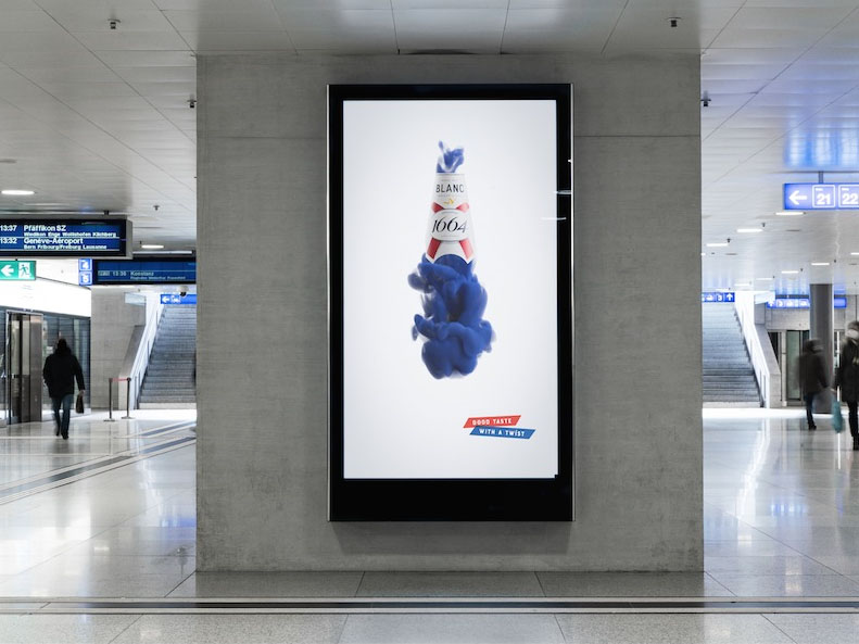 “Good Taste with a Twist” is 1664 Blanc new campaign by Fold7  “Good Taste with a Twist” is 1664 Blanc new campaign by Fold7