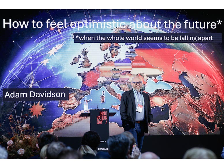 Adam Davidson at Innovation Day 2024 Adam Davidson at Innovation Day 2024