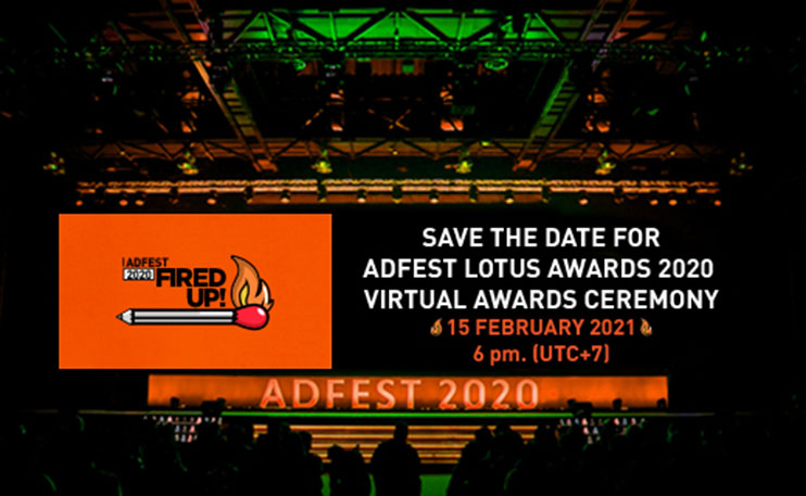AdFest Lotus Awards 2020 Virtual Ceremony Set for February 15, 2021  Image
