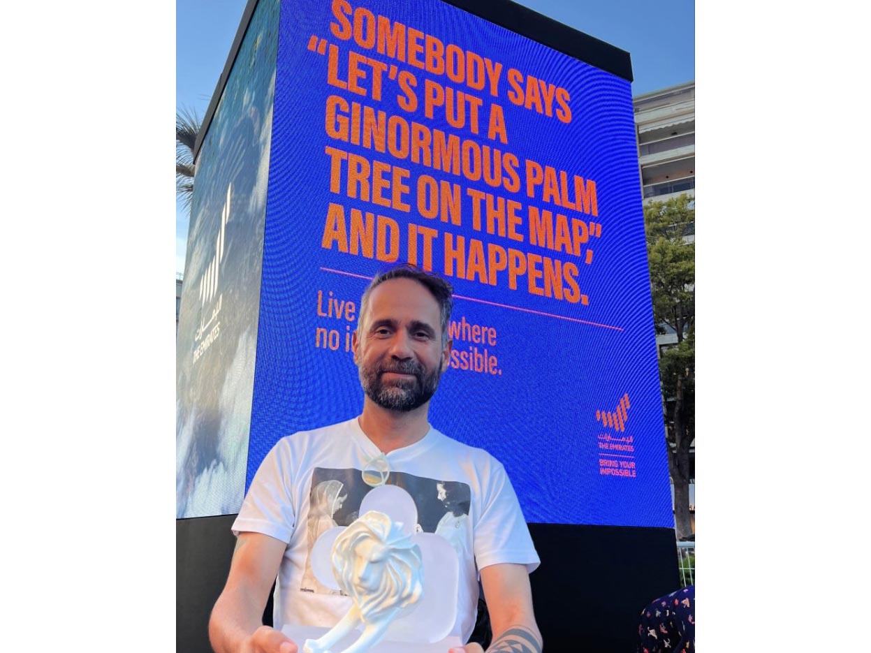Ali Rez of Impact BBDO at Cannes Lions 2024 Ali Rez of Impact BBDO at Cannes Lions 2024