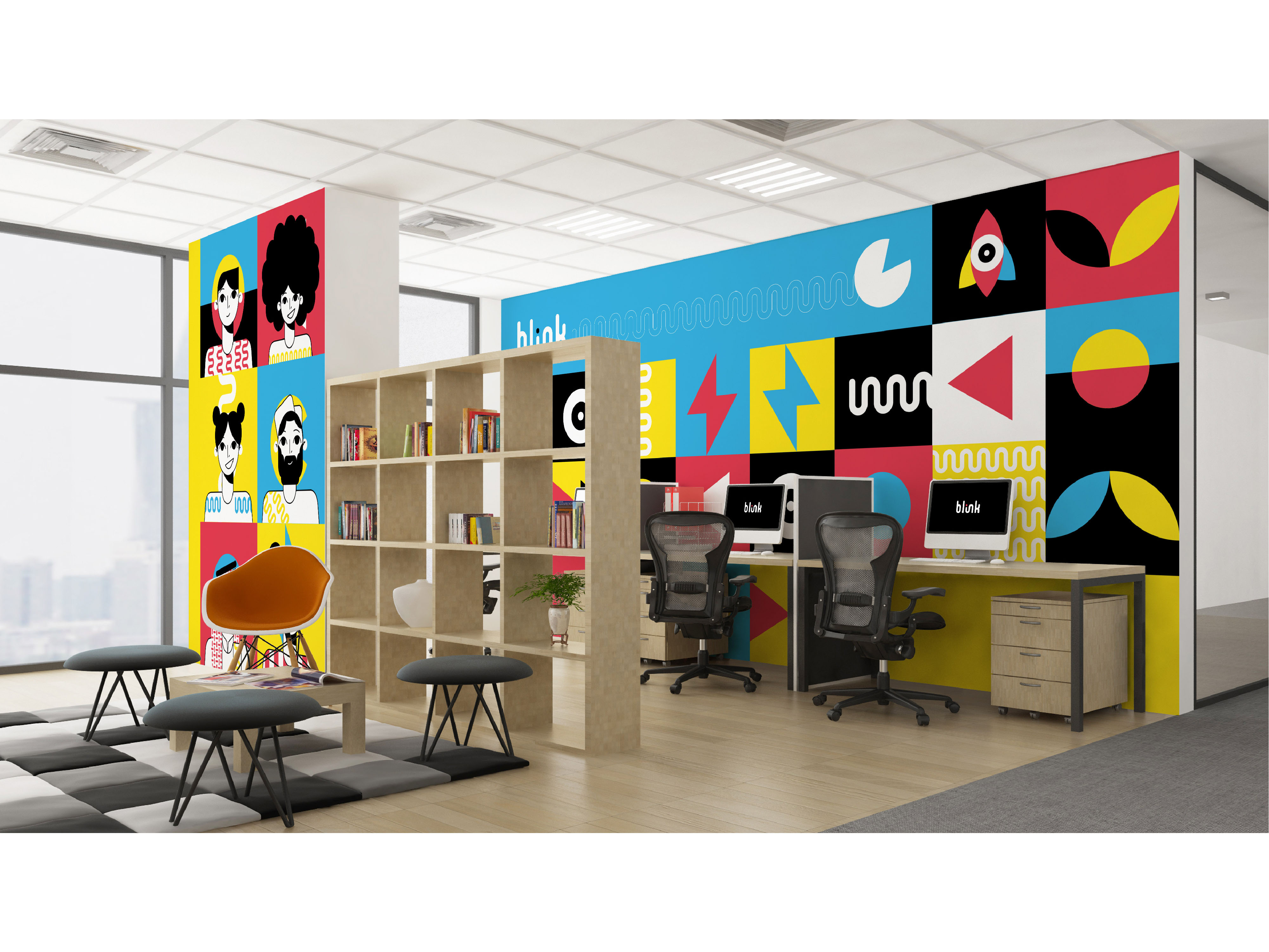 Blink, a striking, bold and refreshingly quirky challenger bank  Image