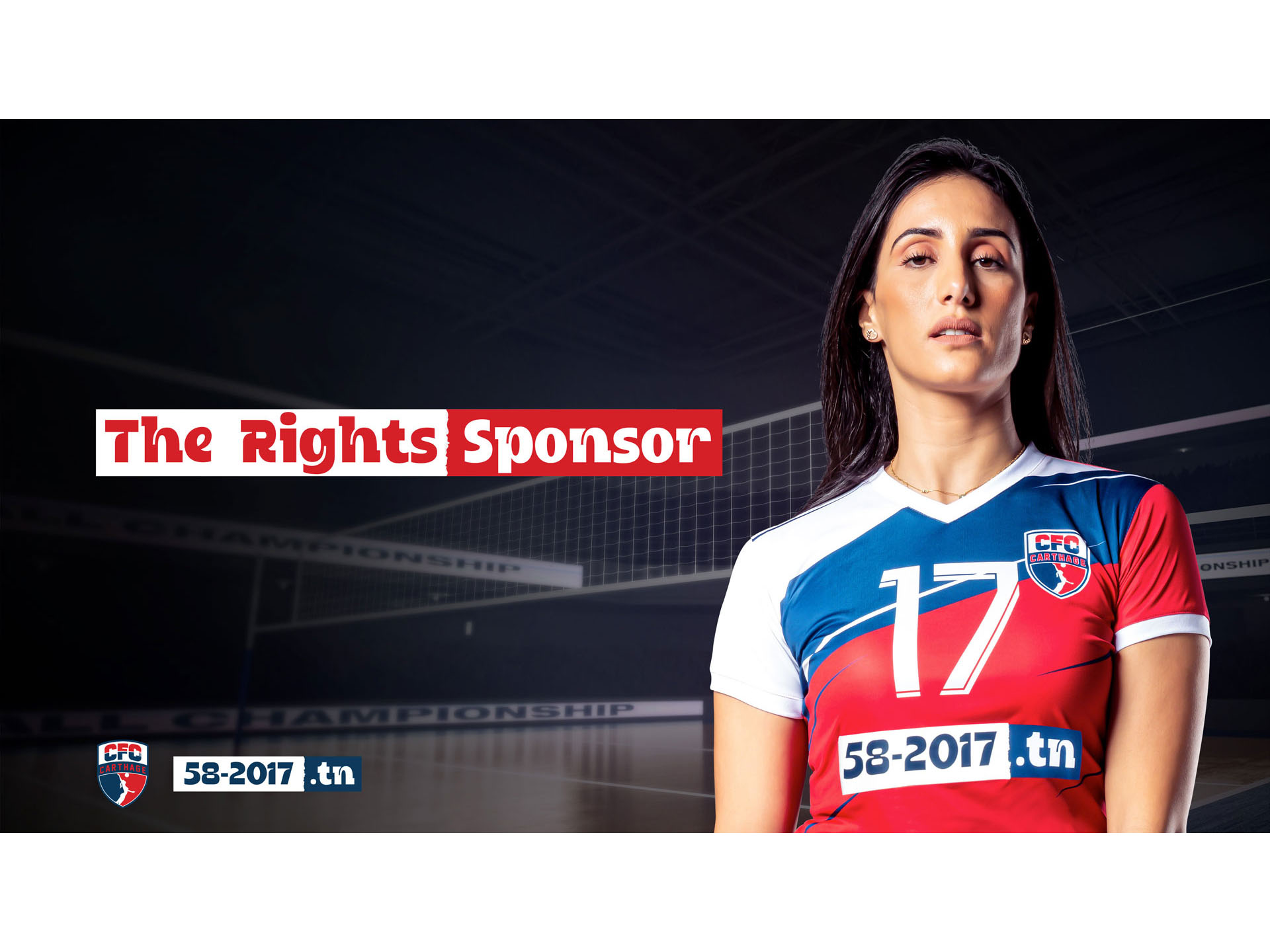 A law on women’s rights was picked as the sponsor of CFC, Tunisia's leading women Volleyball team Image