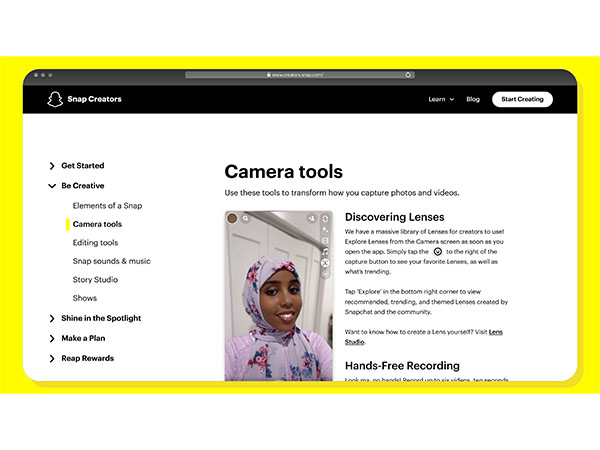 Snap Inc. launches Creator Hub Image