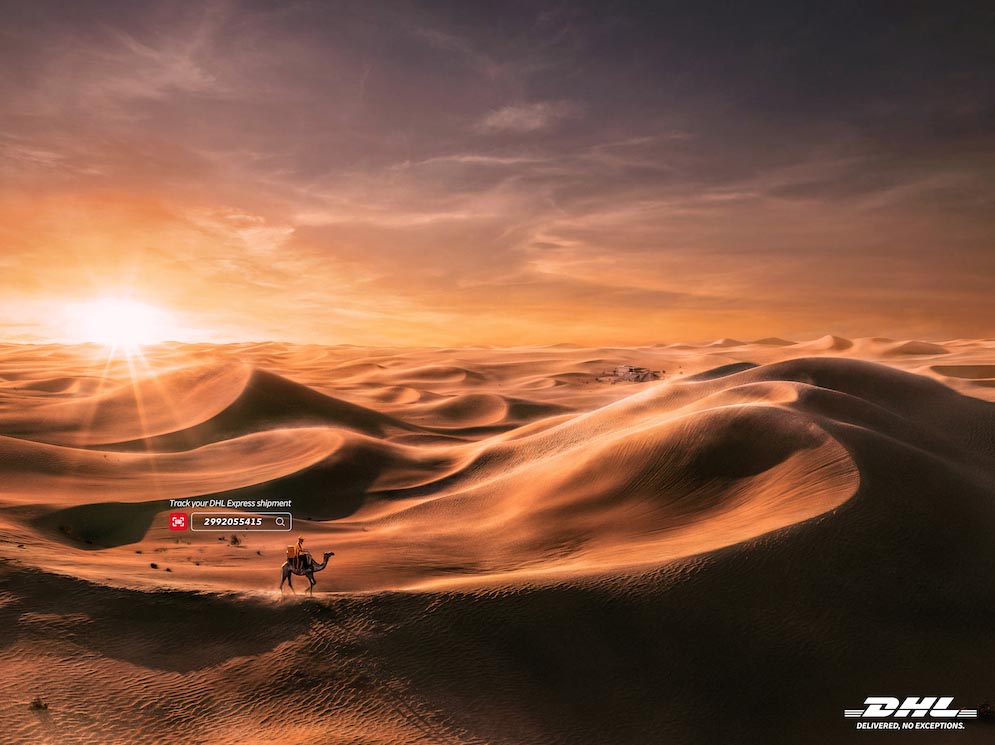 DHL unveils its unexpected fleet of delivery methods in captivating new campaign by Horizon FCB Dubai Image