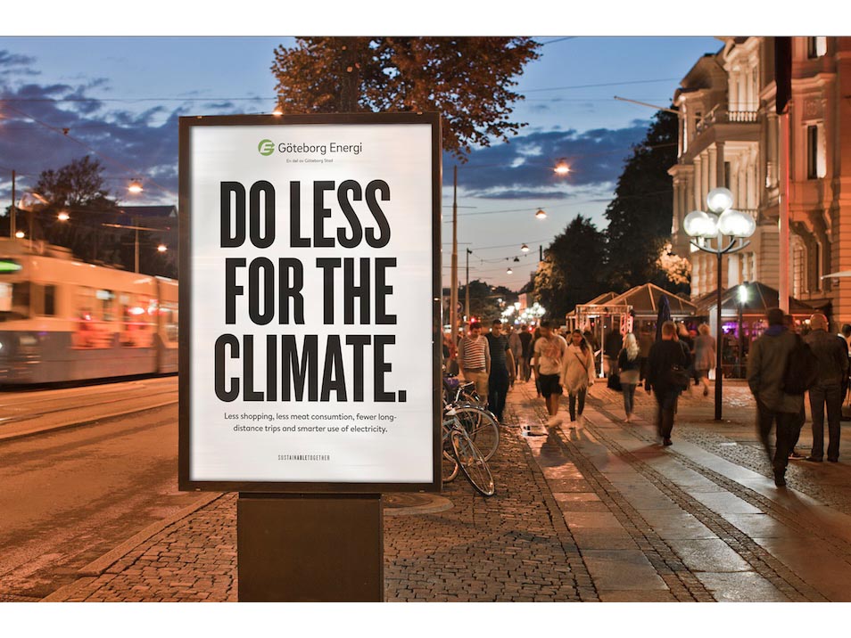 Swedish energy company makes a shocking call for the climate in new campaign by Welcom Image