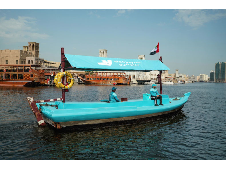 Deliveroo executes first-of-its-kind delivery Image