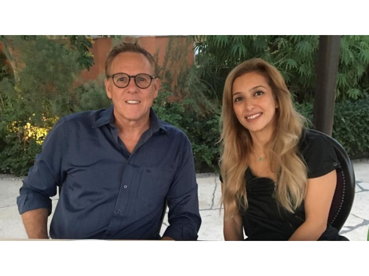 Enas Rashwan and Kevin Swanepoel, CEO of The One Club for Creativity Enas Rashwan and Kevin Swanepoel, CEO of The One Club for Creativity