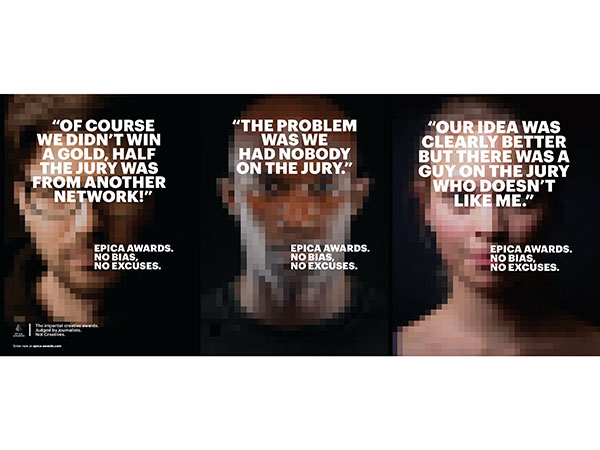 Cloudfactory creates “No Bias. No Excuses” campaign for the Epica Awards 2021 Image