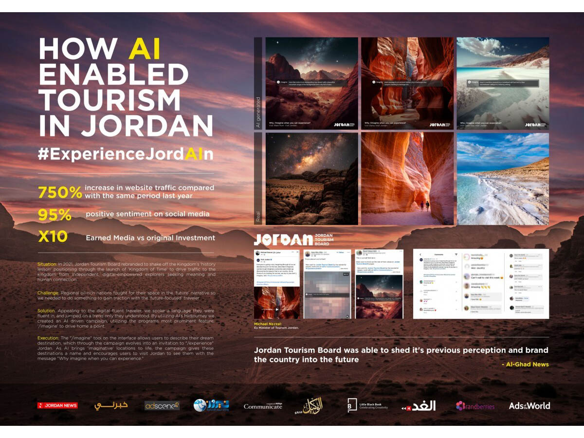 #ExperienceJordAIn campaign for Jordan Tourism Board by AdPro Communications #ExperienceJordAIn campaign for Jordan Tourism Board by AdPro Communications