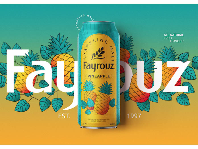No One, part of And Us Group, carries out the packaging design of Egyptian brand Fayrouz Image