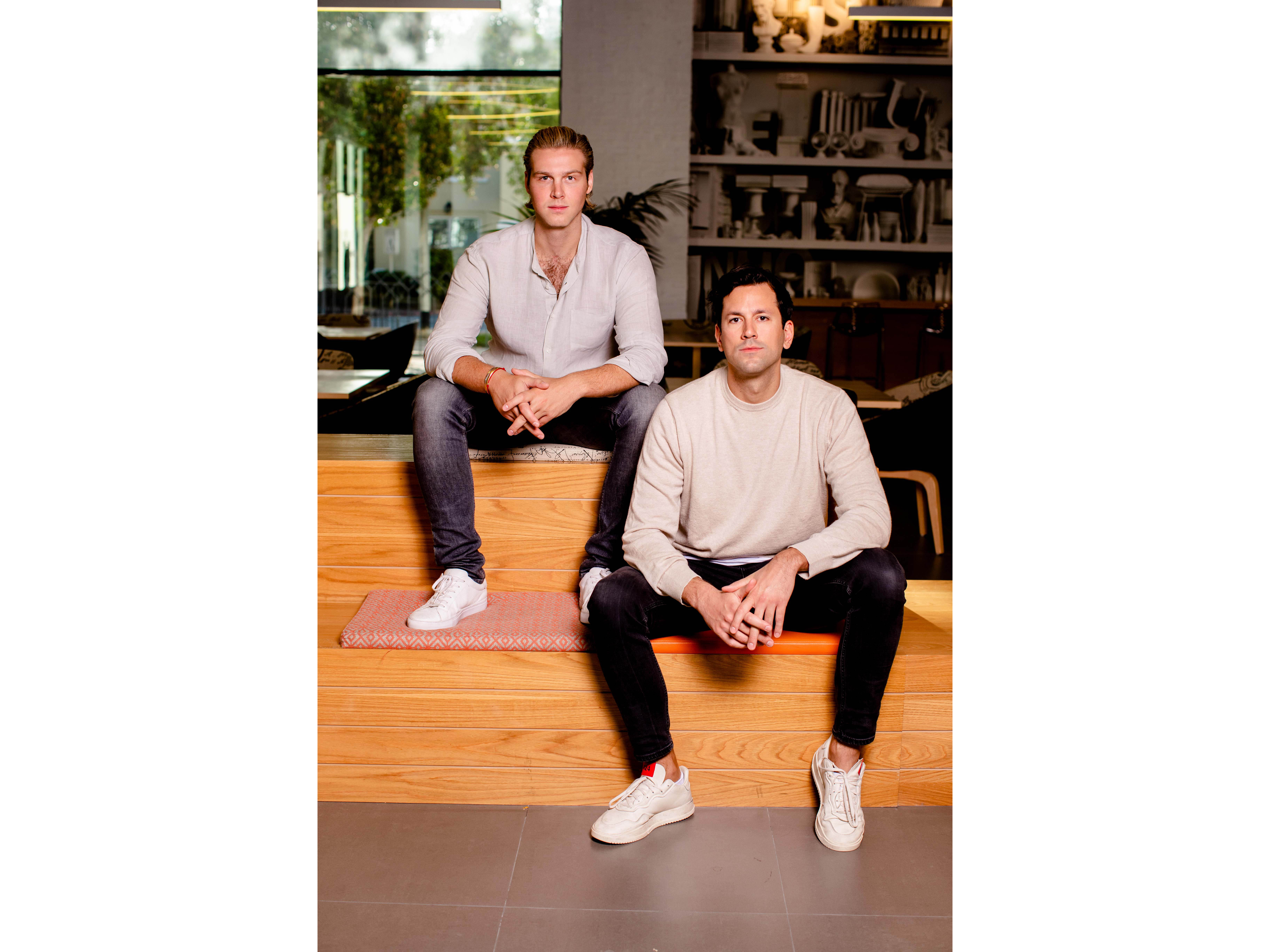Flashy Cofounders Aidan Christofferson & Jacopo Trinca  Flashy Cofounders Aidan Christofferson & Jacopo Trinca