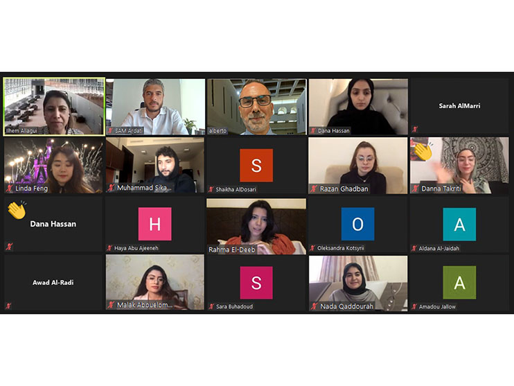 Grey Doha supports educational training programme for NU-Q students Image