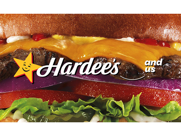 ‿ and us Named Creative Agency of Record for Hardee's MENA Image