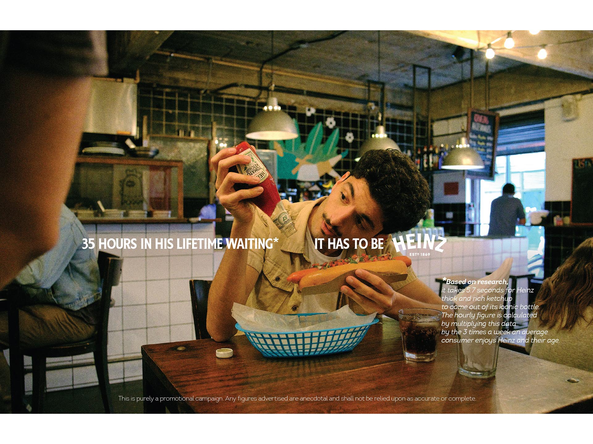 Heinz reveals the 'hourz' we spend waiting for Ketchup Image