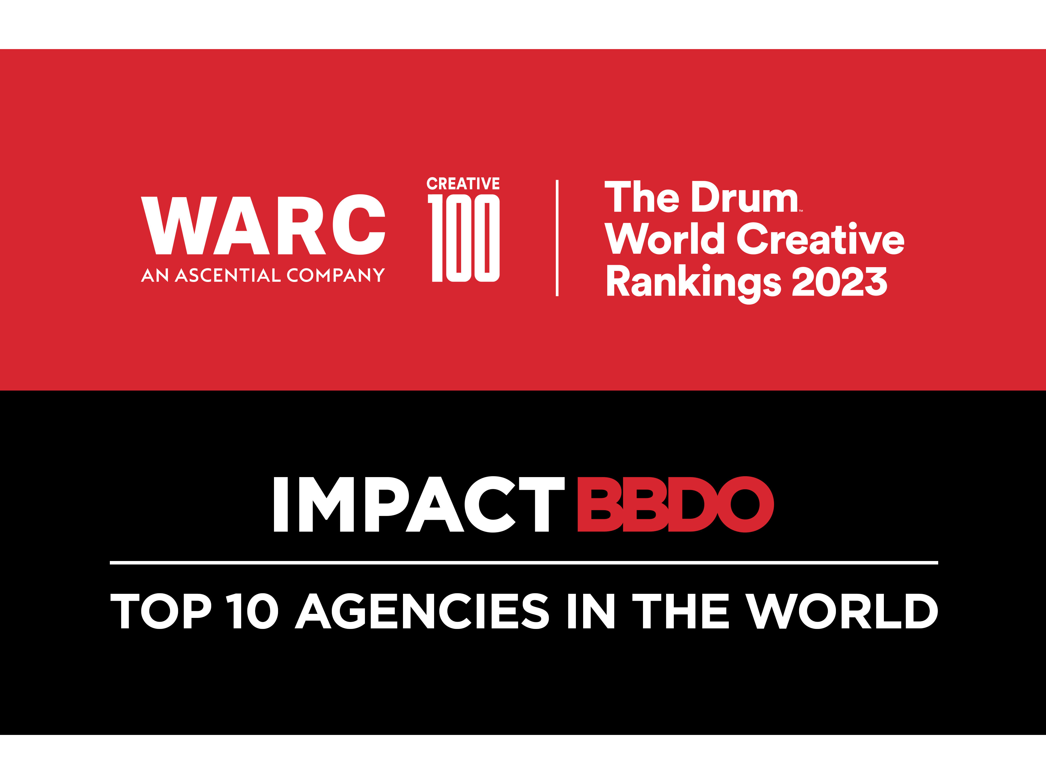IMPACT BBDO first MENA agency in the Top 10 globally on both WARC and World Creative Rankings Image