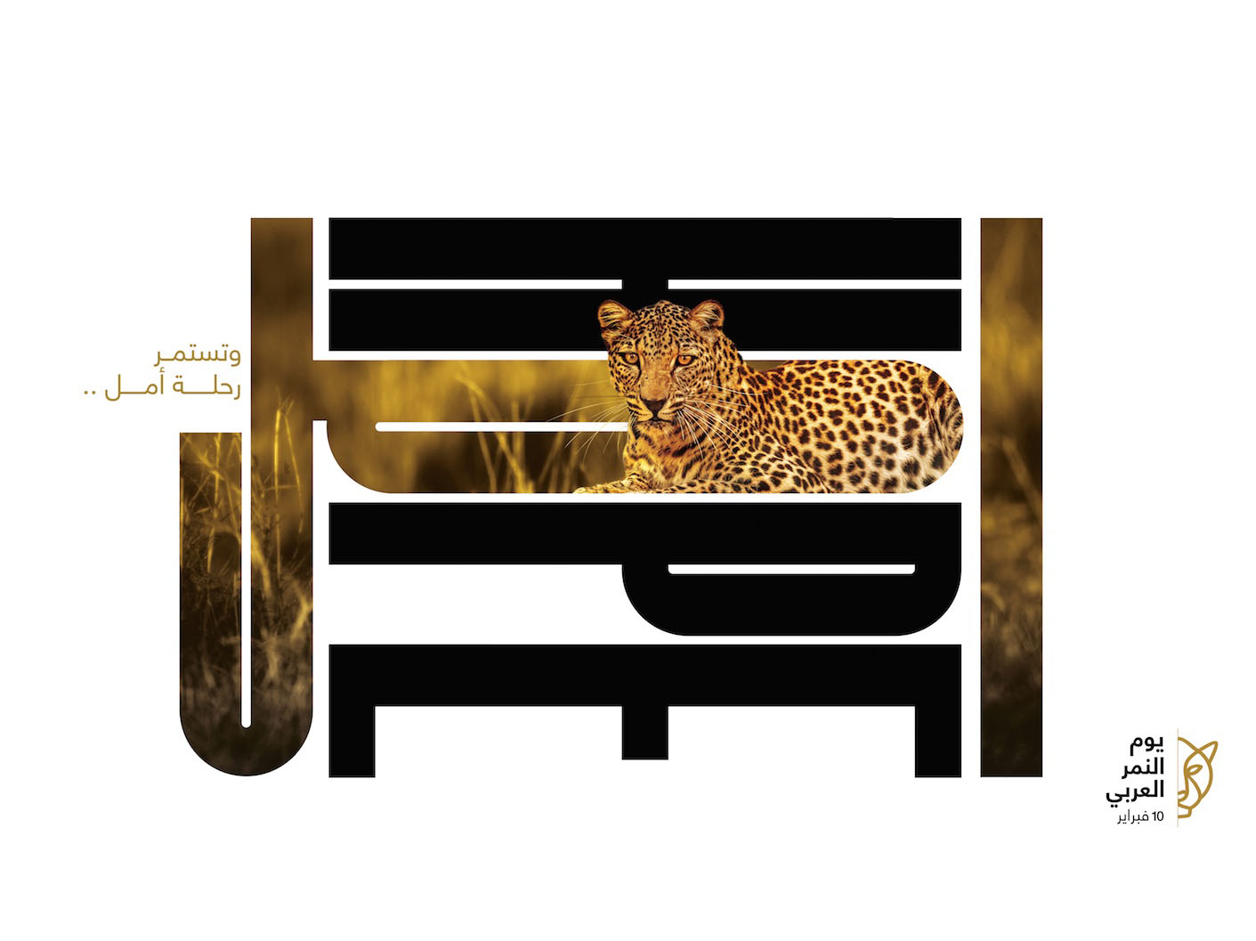 Wonderful campaign by Impact BBDO designed to bring a new light of hope for Arabian Leopards Image