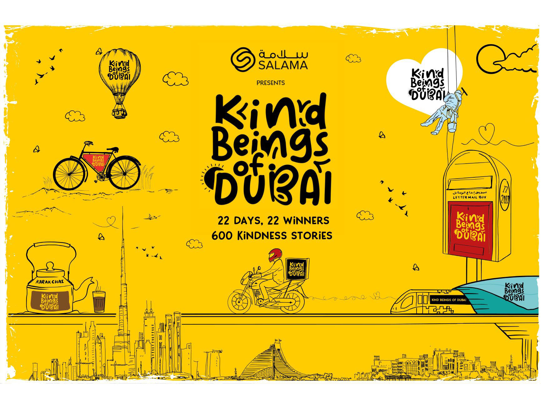 SALAMA’s ‘Kind Beings of Dubai’ campaign ends with record engagement on Social Media  Image