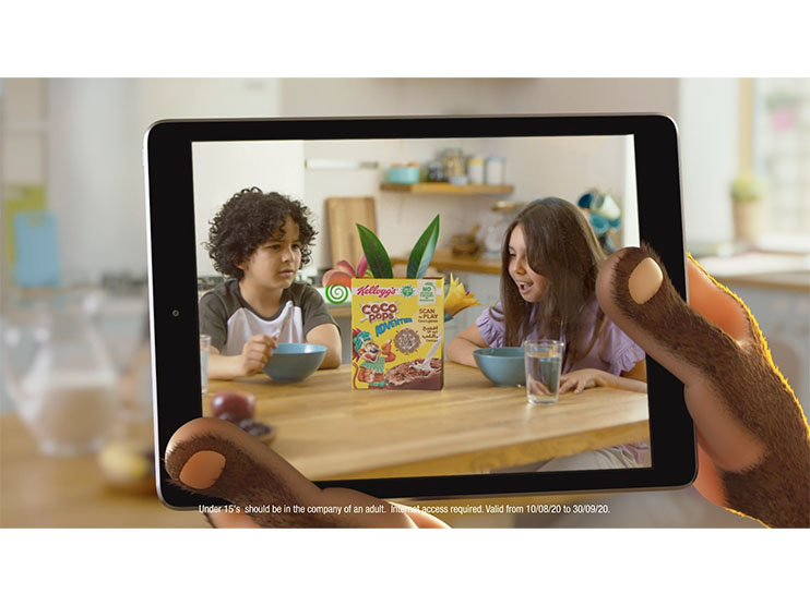 Kellogg’s Coco Pops Launches AR Adventures Conceptualized by Tonic International Image