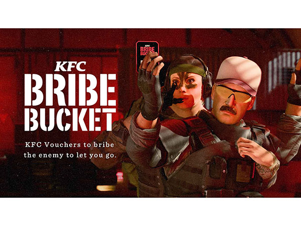 Gamers can now negotiate their survival with fried chicken in a bold, first-of-its-kind KFC campaign by TBWA\RAAD Image