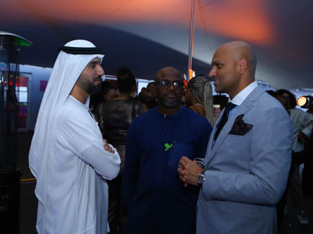 Khaled Al Shehhi & Loeries’ CEO Preetesh Sewraj  Khaled Al Shehhi & Loeries’ CEO Preetesh Sewraj