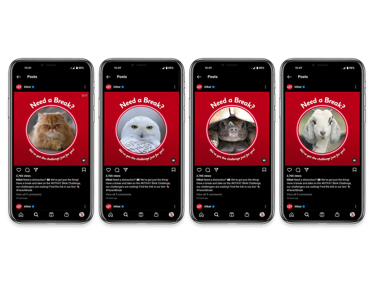 Wunderman Thompson and KitKat introduce the Blink Break, an AI-powered fun contest Image