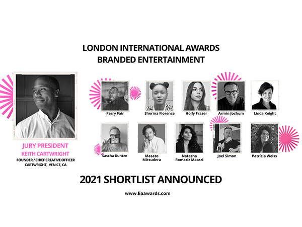 LIA 2021 reveals shortlists in Branded Entertainment and Music & Sound  Image