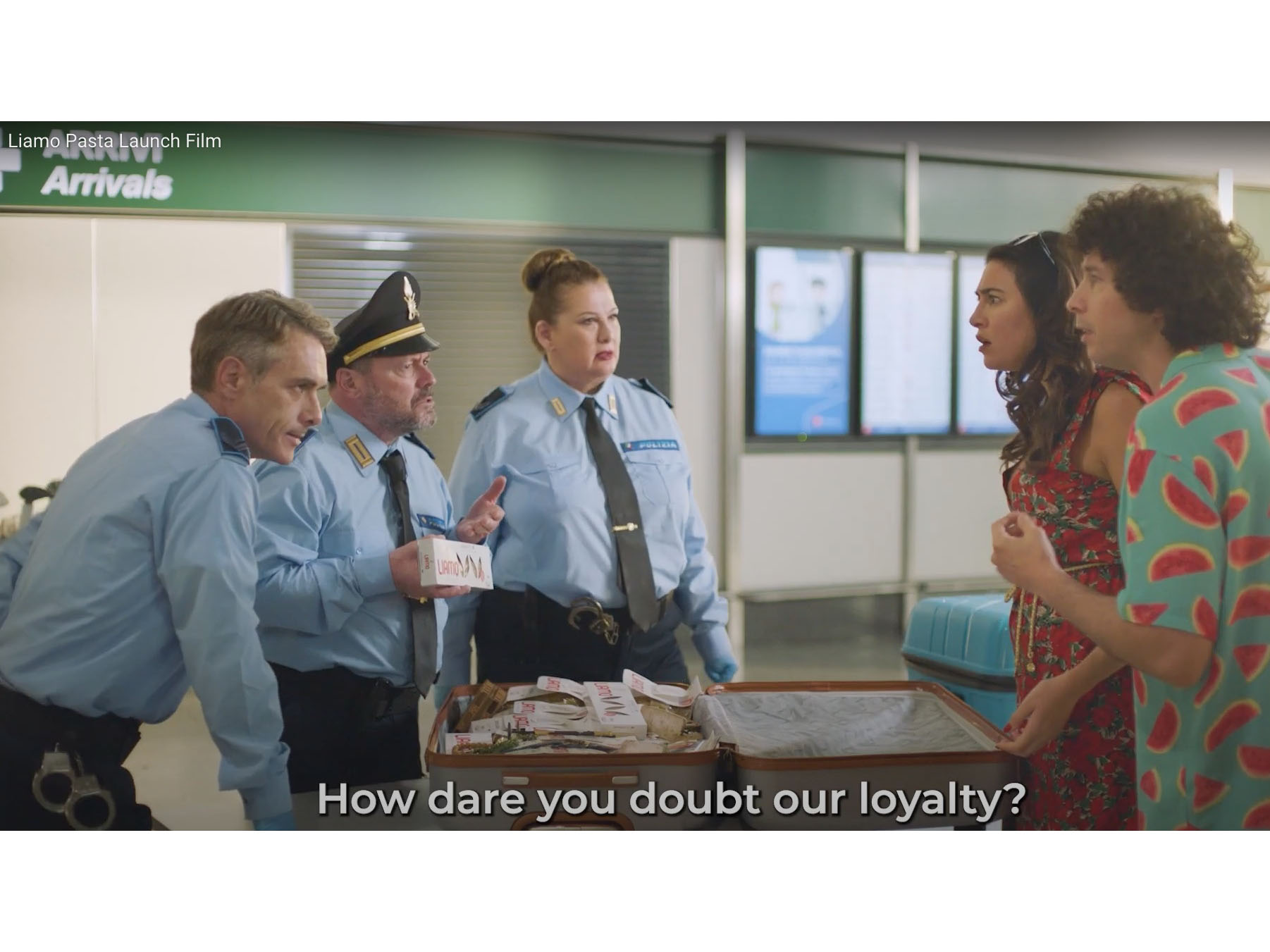 New campaign by TBWA\RAAD shows how LIAMO Pasta causes commotion in Italy Image