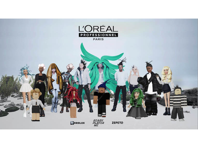  L'Oréal’s new hairstyle collection, Odyssea, launched in the metaverse Image