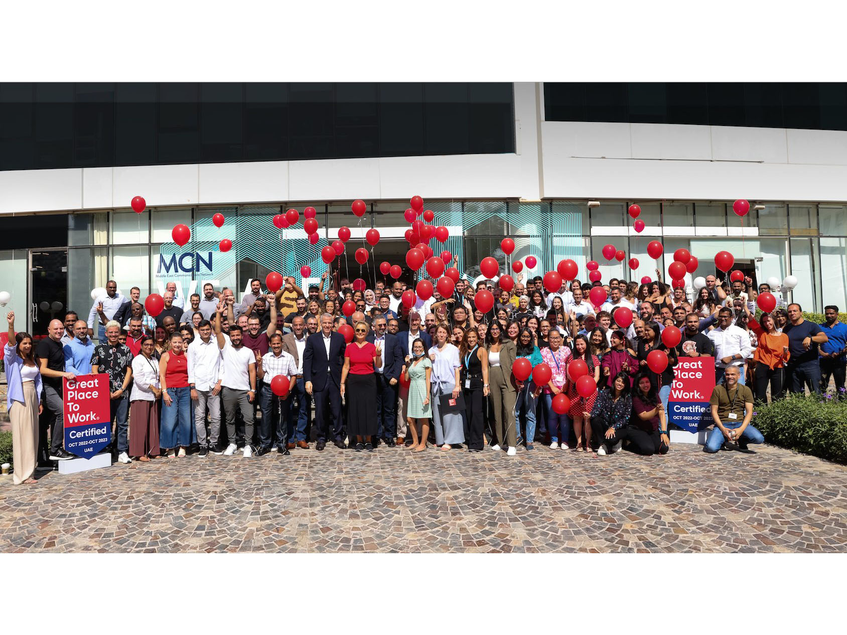 MCN and agencies celebrate  ‘Great Place To Work’ certification  Image