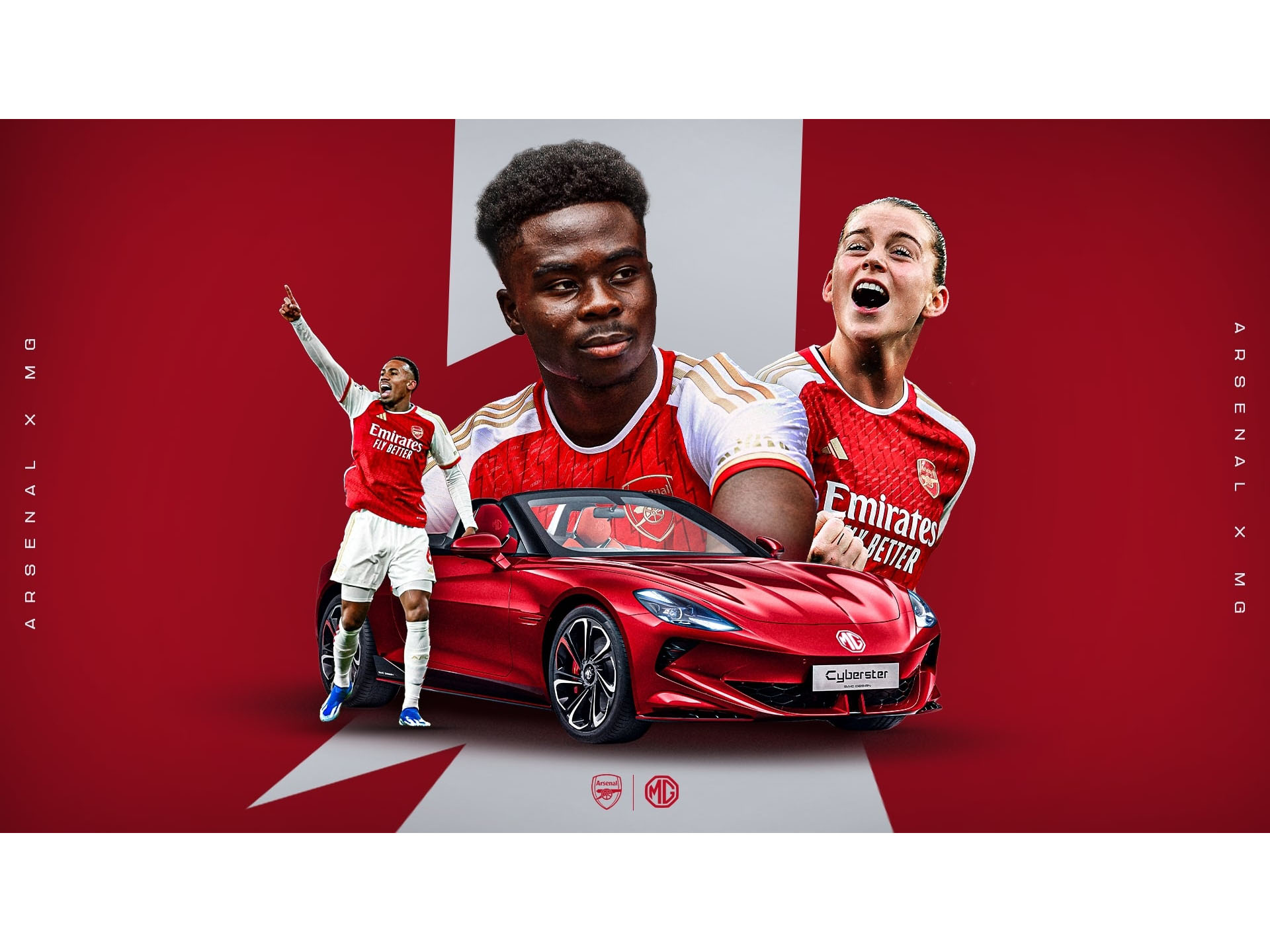MG Motor named 'Official Automotive Partner' for Arsenal Image