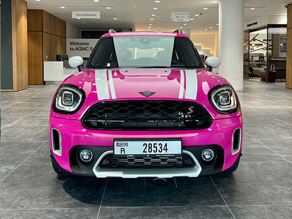 MINI Cooper Breast Cancer Test Drive  MINI Cooper Breast Cancer Test Drive