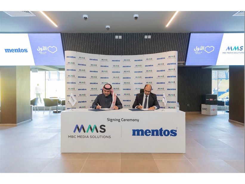 MoU between Rouhana from Perfetti Van Melle, Marc Ghosn, Regional Managing Director at Wavemaker MENA & Ahmed Al Sahhaf CEO of MBC Media Solutions (MMS) MoU between Rouhana from Perfetti Van Melle, Marc Ghosn, Regional Managing Director at Wavemaker MENA & Ahmed Al Sahhaf CEO of MBC Media Solutions (MMS)