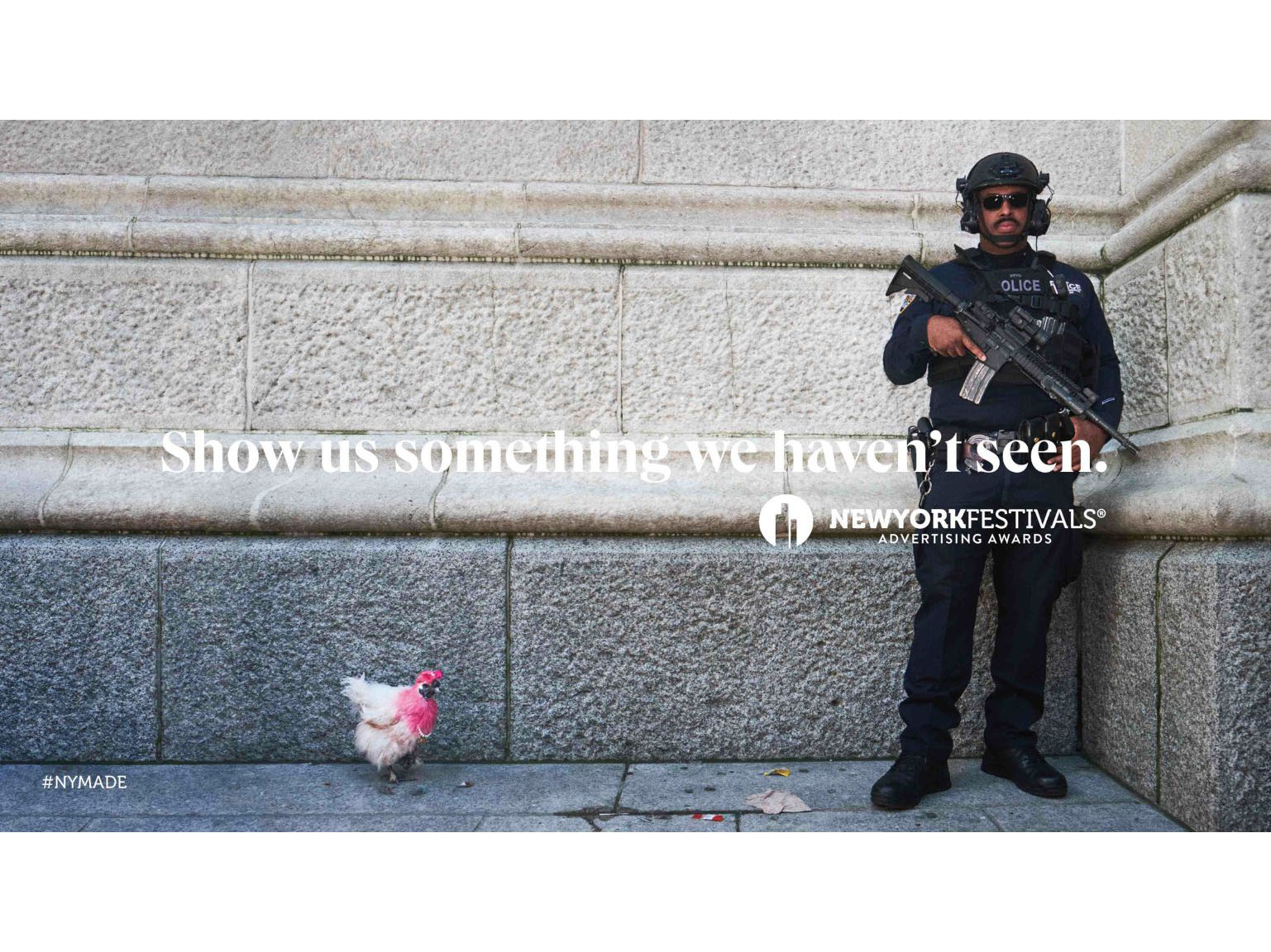 'Show Us Something We Haven’t Seen' asks NYF Advertising Awards in new bold campaign by BCW Image