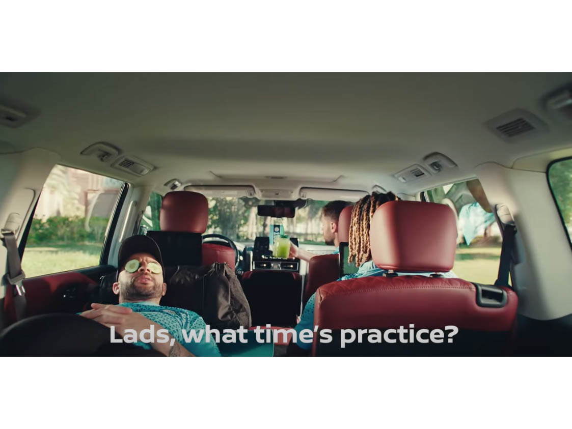 Manchester City’s players can't resist Nissan Patrol's appeal, end up missing training Image