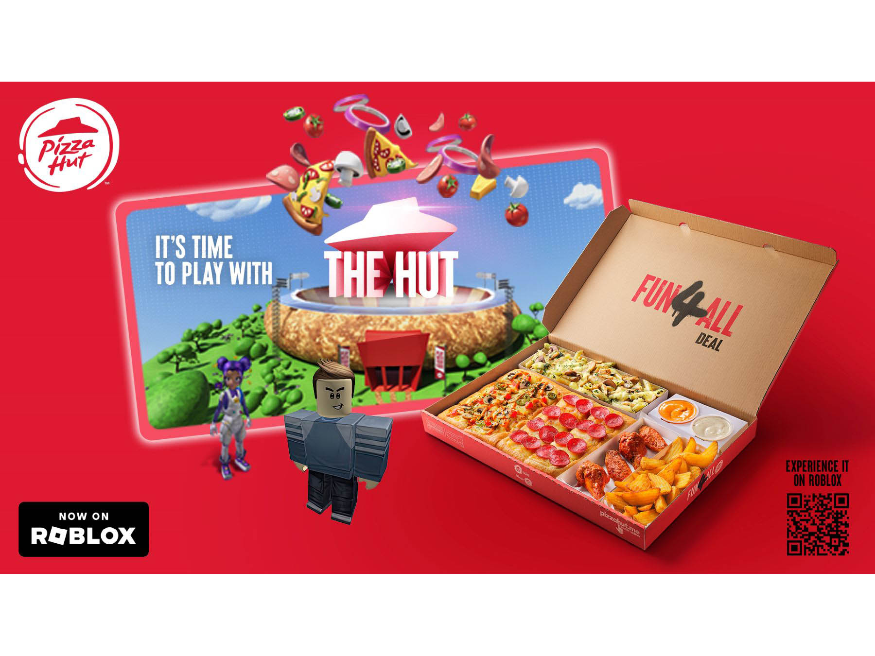 Pizza Hut makes its first step into the metaverse with the launch of The Hut on Roblox Image