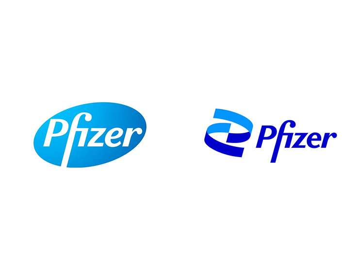 Pfizer has a new visual identity Image