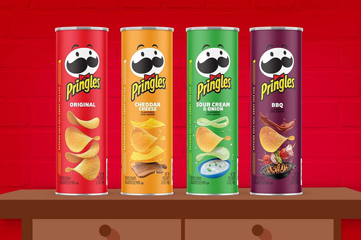 Mr. Pringles is sporting a crisp new look Image