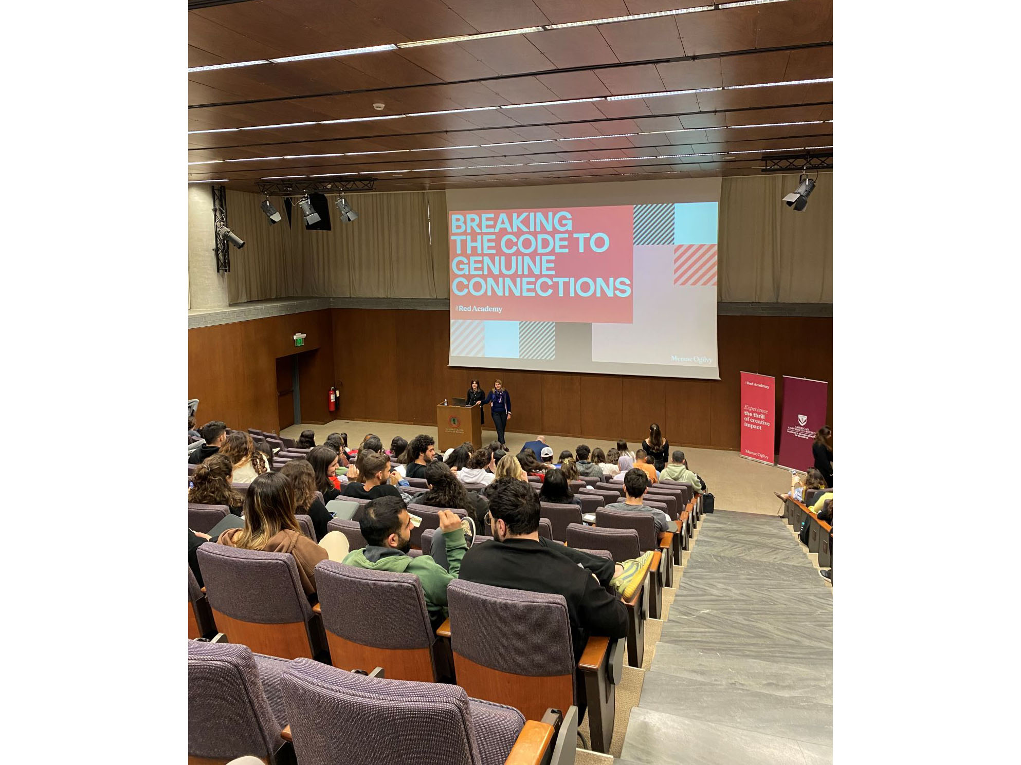 Memac Ogilvy offers industry-learning opportunity to business students at the AUB Image