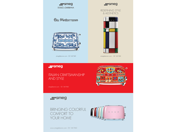 Create Agency orchestrates a multifaceted campaign for SMEG's store launch in Lebanon Image