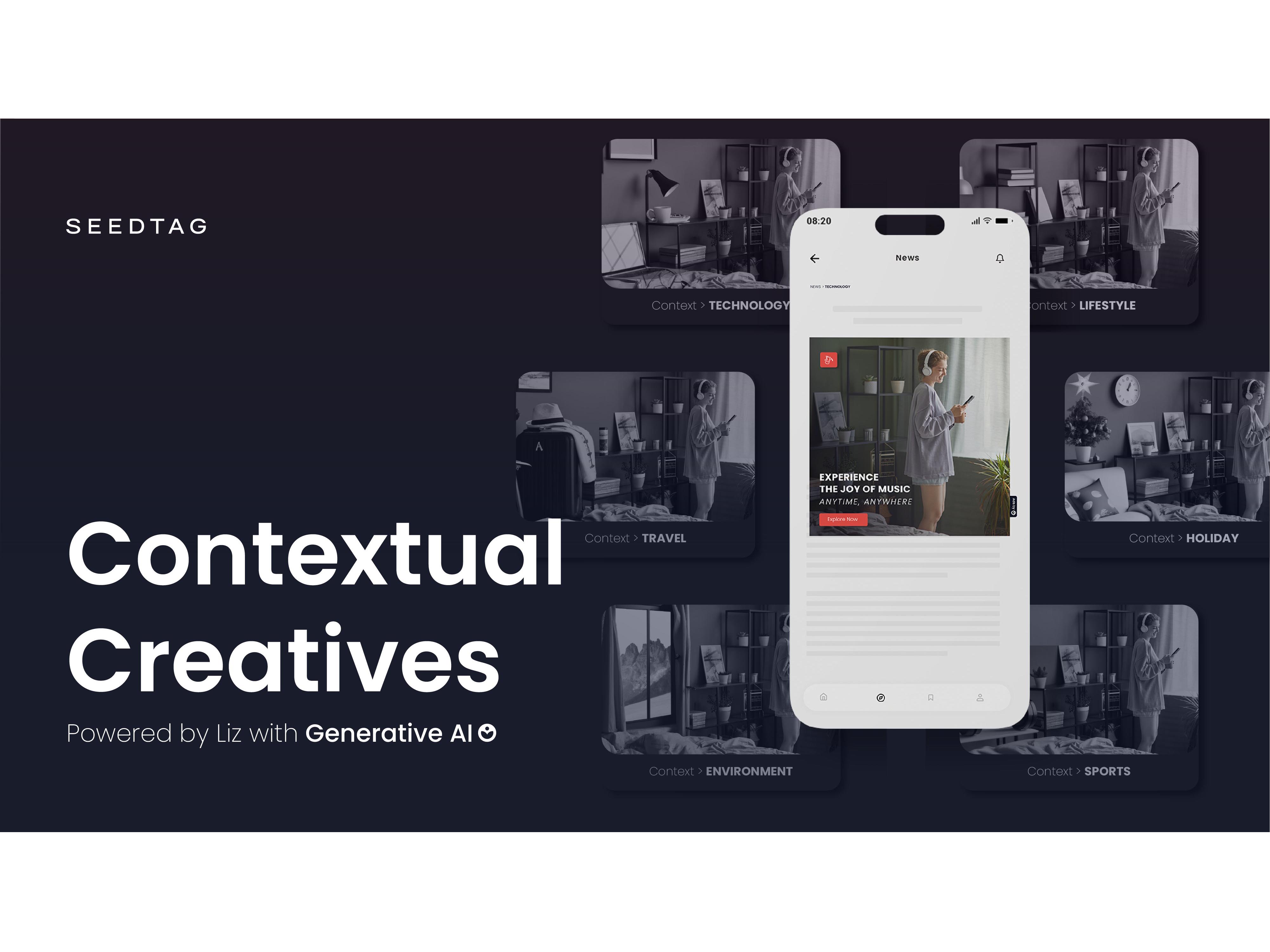 Seedtag launches industry first generative AI capability for contextual dynamic creatives Image