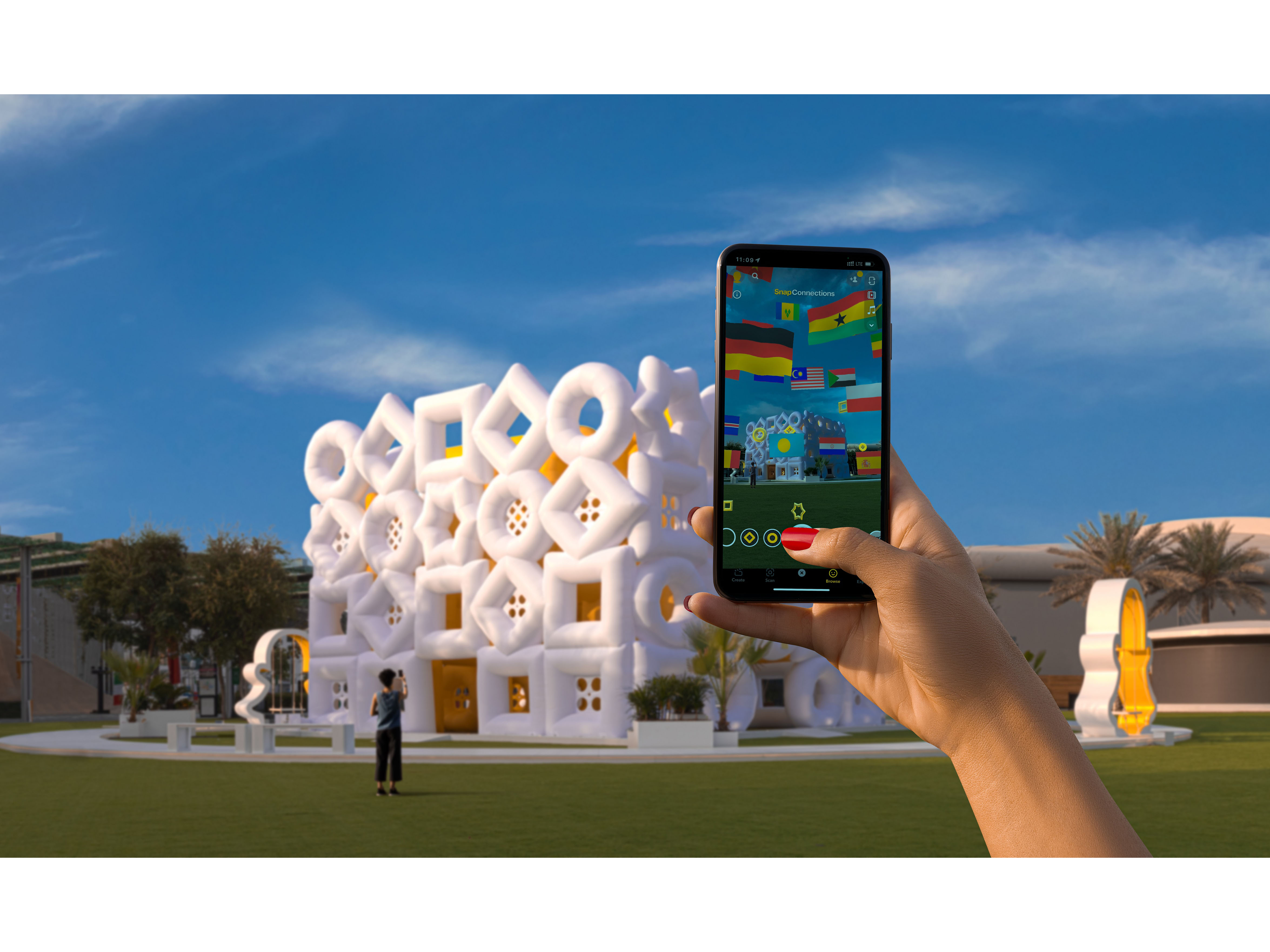 Snapchat and Expo 2020 Dubai invite visitors to explore new series of physical and digital experiences  Image