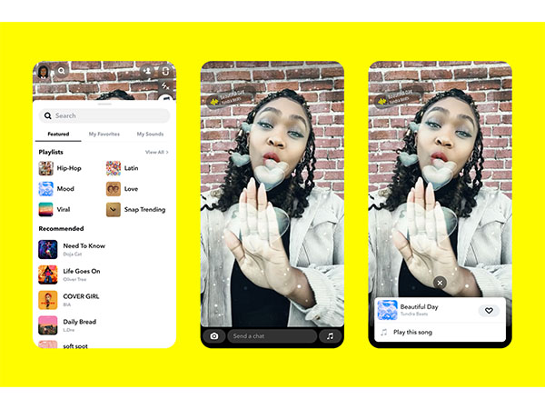 Snapchat Announces New Music Licensing Agreement With Sony Music Entertainment Image
