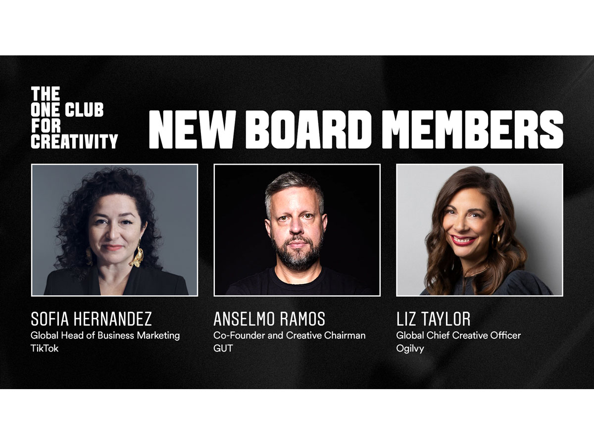 The One Club adds three top industry leaders to its Board of Directors Image