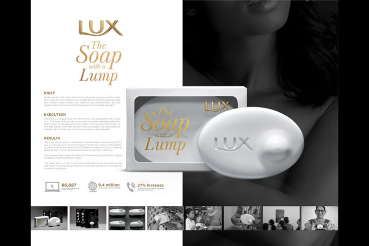 Gerety Awards Gold Winners: The Soap with a lump Gerety Awards Gold Winners: The Soap with a lump