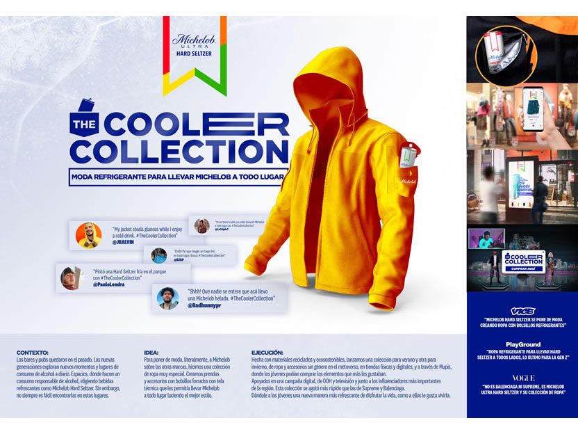 El Ojo de Iberoamerica new talents 2022 - Gold award: The Cooler Collection (artboard) El Ojo de Iberoamerica new talents 2022 - Gold award: The Cooler Collection (artboard)