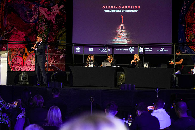 Tom Urqart Auctioning the USD62m Painting Tom Urqart Auctioning the USD62m Painting