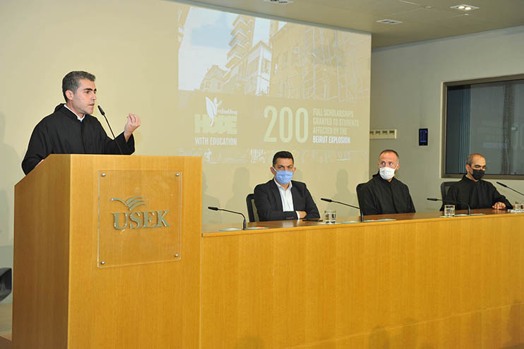 USEK Grants 200 Full Scholarships to Victims of Beirut Explosion Image