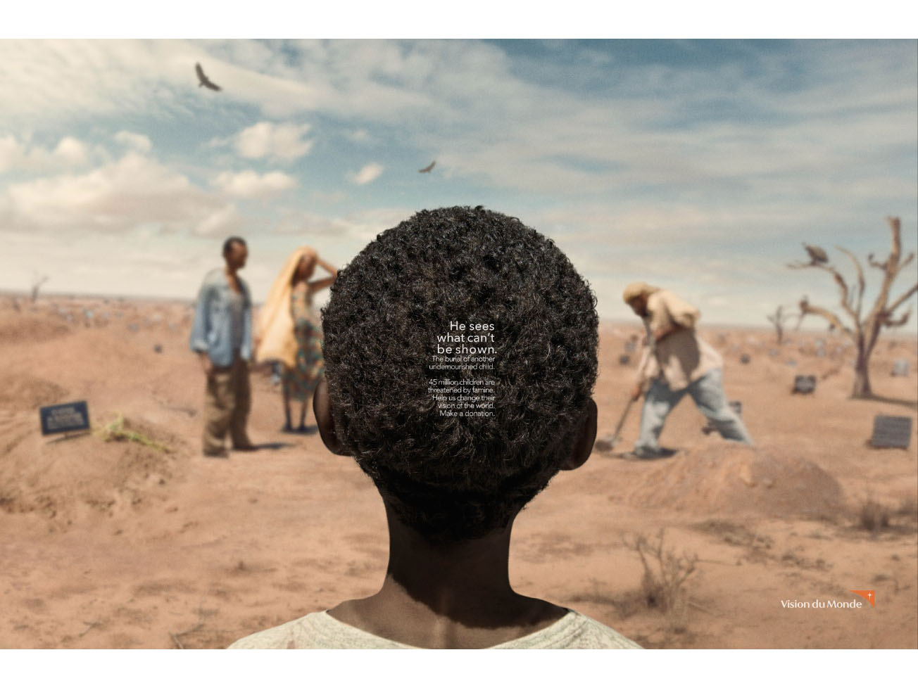 World Vision - Famine - print advertising World Vision - Famine - print advertising