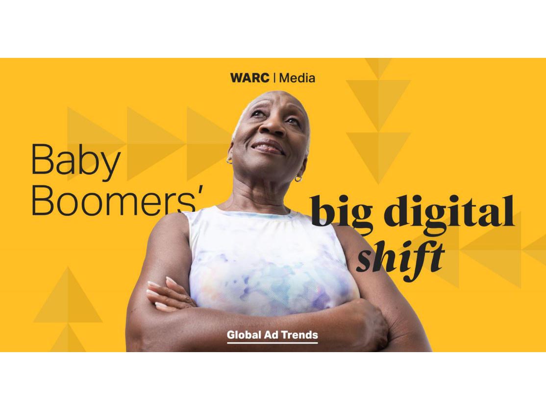 Baby Boomers’ shift to digital content accelerates but brands are failing to keep up, finds WARC in new report Image