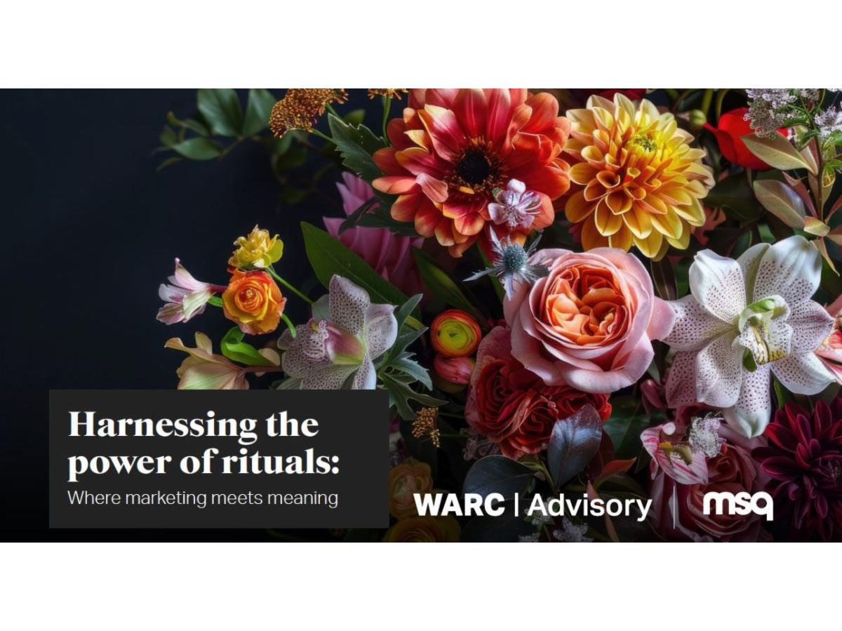 Research by WARC Advisory and MSQ examines the role of rituals in consumers' lives and the opportunities brands can unlock Image